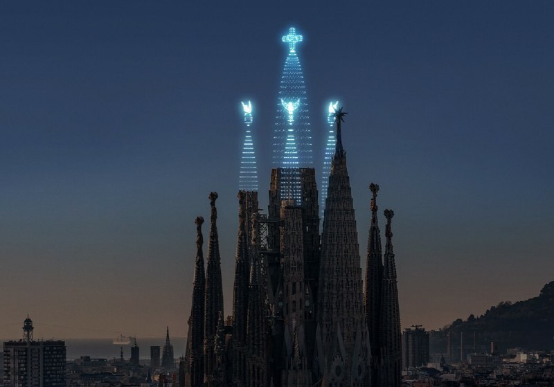 These incredible drone displays show what unfinished buildings could look like